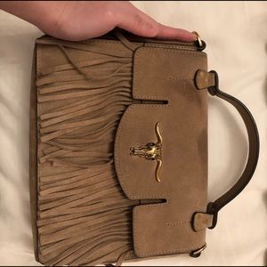 Polo Ralph Laren Boho fringe crossbody bag